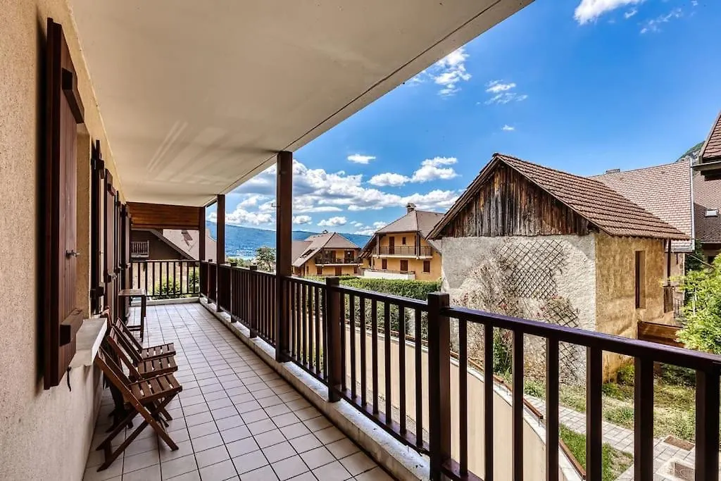 Charmant Appartement Lac D'Annecy / Ski - 6 Pers Menthon-Saint-Bernard France